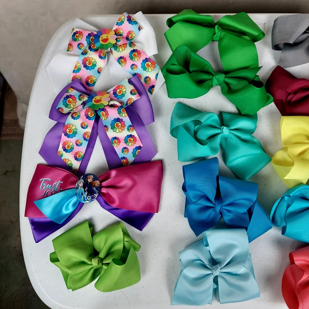 Hair Bow Bundle 19 Total